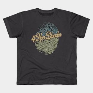 4 Non Blondes Fingerprint Kids T-Shirt